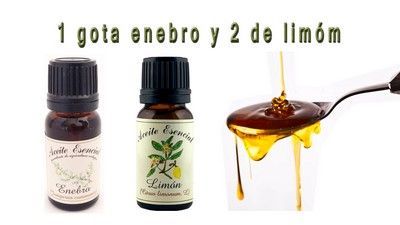 Aceites esenciales para uso interno